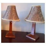 S2 - PAIR OF MATCHING TABLE LAMPS (A49)