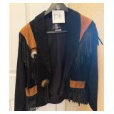 S2 - LEATHER JACKET WITH FRINGE (D11)