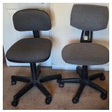 S2 - TWO HOME OFFICE DESK CHAIRS (L25)