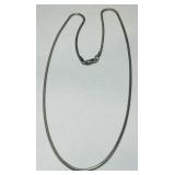 STERLING SILVER 16 INCH SNAKE CHAIN 4.40GRS