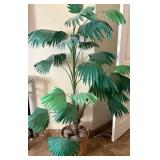 S2 - FAUX PLANT IN BASKET (M72)