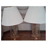 S2 - PAIR OF MATCHING TABLE LAMPS (L47)