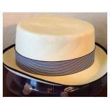 S2 - KANGOL STRIPE BOATER HAT SIZE S (A34)
