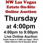 WELCOME TO OUR THURS. @4pm ONLINE PUBLIC AUCTION