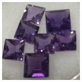 4.96CT AMETHYST GEMSTONES