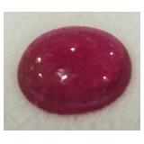 4.97CT CABOCHON RUBY GEMSTONE