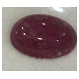 9.85CT CABOCHON RUBY GEMSTONE