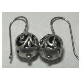 STERLING SILVER EARRINGS 4.50GRS