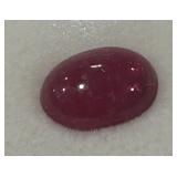 2.87CT CABOCHON RUBY GEMSTONE