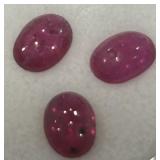 3.00CT CABOCHON RUBY GEMSTONES