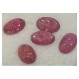 2.73CT CABOCHON RUBY GEMSTONES