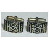 STERLING SILVER CUFFLINKS 10.30GRS