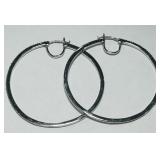 STERLING SILVER EARRINGS 10.10GRS
