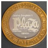 PLAZA - .999 FINE SILVER GAMING TOKEN (96)