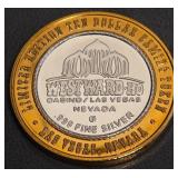 WESTWARD HO CASINO $10 .999 FINE SILVER TOKEN (90)
