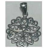 STERLING SILVER PENDANT 3.60GRS