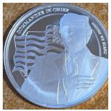 DONALD TRUMP - ONE OUNCE .999 FINE SILVER (111)