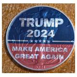 DONALD TRUMP - ONE OUNCE .999 FINE SILVER (107)