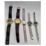 B - LOT OF FIVE WATCHES (42)