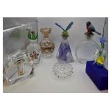 B - LOT OF SEVEN PERFUME BOTTLES (5)