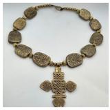 B - VINTAGE PENDANT NECKLACE (47)