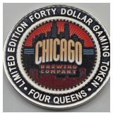 4 QUEENS .999 FINE SILVER TOKEN 45.7GRAMS (52)