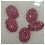 3.02CT CABOCHON RUBY GEMSTONES