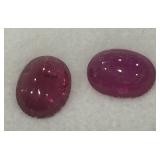 3.56CT CABOCHON RUBY GEMSTONES