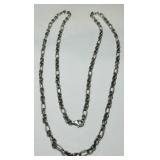 STERLING SILVER 35INCH CHAIN 38.10GRS