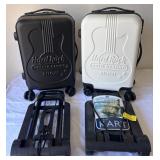 J2 - TWO PIECES OF LUGGAGE & FOLDING CARTS (G166)
