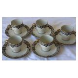 J2 - ELITE LIMOGES CUPS & SAUCERS (G131)