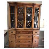 J2 - VINTAGE CHINA CABINET/ BREAKFRONT (L50)