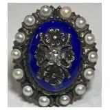 11-STERLING SILVER RING 10.20GRS