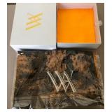J2 - JW ANDERSON HERRINGBONE LOGO SCARF (C133)