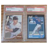 J2 - CARREON & HALLADAY GRADED BASEBALL CARDS (C30