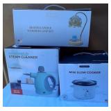 J2 - CAWNDLE LAMP SET, STEAMER, SLOW COOKER (G68)