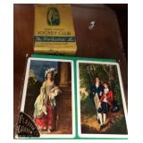 J2 - VINTAGE JOCKEY CLUBE PERFUME, PLAYING CARDS