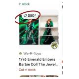 J2 - EMERALD EMBERS BARBIE DOLL (G7)