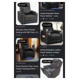 J1 - POWER RECLINER WITH CUP HOLDERS (O8)