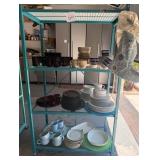 J1 - STORAGE SHELVING, SETS OF DISHWARE (G26)