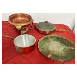 J1 - COPPER CHAFING DISH, COOKWARE (R35)