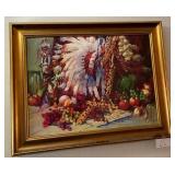 J1 - STILL LIFE ART FRAMED 22X28.5" (L2)
