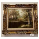 J1 - LANDSCAPE ART FRAMED 23X27" (L4)