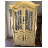 J1 - FRENCH PROVINCIAL-STYLE ARMOIRE (GM18)