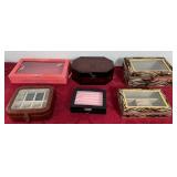 J1 - LOT OF JEWELRY & KEEPSAKE BOXES (R31)