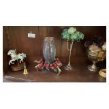 J1 - CANDLE LANTERN, PEDESTAL DISHES, HOME DECOR