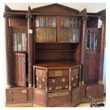J1 - 1905 AUGUST UNGETHUM SIDEBOARD CABINET