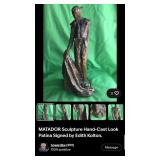 J1 - MATADOR SCULPTURE 12"T (L23)