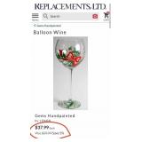 J1 - HAND PAINTED STEMWARE & STEMLESS WINE GLASSES