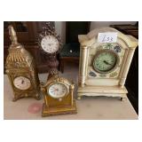 J1 - LOT OF FOUR CLOCKS (L53)